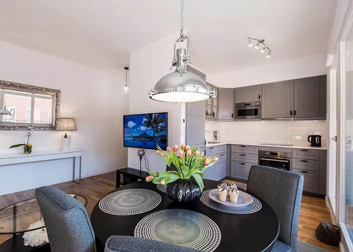 公寓式酒店 Break Rajska 8 格但斯克